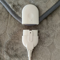 Couverture polaire électrique à 8 réglages de chaleur Chauffe-lit chauffant lavable pour l'élément de fil chauffant d'hiver pour un usage domestique