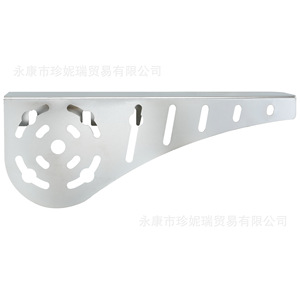 Cache d'embrayage en acier ZhenNirui 332 mm, motif argenté, fixation inférieure pour la réparation et l'amélioration des motos - Product Image 2