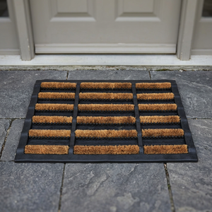 Jucor exporte des tapis rectangulaires décoratifs multifonctionnels traditionnels en corde de coco et fil de caoutchouc de haute qualité - Product Image 2