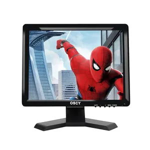 Factory 17 Inch Indoor Full HD Panel Lcd Display Pos Monitor With Speaker For Laptop