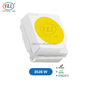 Điện nhỏ <span class=keywords><strong>3528</strong></span> SMD <span class=keywords><strong>LED</strong></span> 0.06 Wát trắng ánh sáng đơn sắc cho hiển thị trong nhà Giấy phép Tấm Đèn xe chiếu sáng - Product Image 3