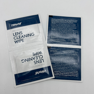 <span class=keywords><strong>Lingettes</strong></span> <span class=keywords><strong>nettoyantes</strong></span> biodégradables monobloc pour lunettes, verres <span class=keywords><strong>optiques</strong></span>, logo personnalisé de haute qualité - Product Image 6