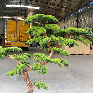 Cây Thông Tuyết Tùng Nhân Tạo Cành Cây Thông Xanh Giả Để Trang Trí Sân Vườn - Product Image 3