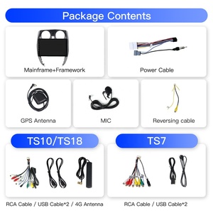 Navifly TS10 TS18 C1280*720 Android AUTO Lecteur DVD sans fil Car-play avec ventilateur de refroidissement pour <span class=keywords><strong>Nissan</strong></span> <span class=keywords><strong>Note</strong></span> 2012-2019 BT 4G WIF - Product Image 2