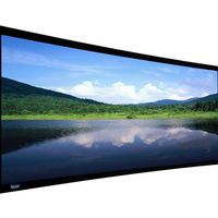 Écrans de projection d'extérieur incurvés, écran de cinéma incurvé, écran de cinéma incurvé sur mesure, écran de grande taille pour simulation de vol