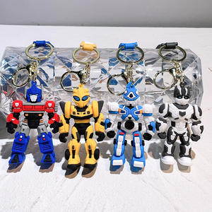 Porte-clés de voiture en forme de poupée 3D <span class=keywords><strong>Optimus</strong></span> <span class=keywords><strong>Prime</strong></span> Wasp, <span class=keywords><strong>Transformers</strong></span> classiques, vente en gros sur le marché nocturne - Product Image 2