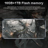Nuevo Teléfono Inteligente GT20 Pro 7.3 con Android 14, Pantalla OLED, 16+1TB, 2K, 144Hz, 108MP, 7800mAh, LTE, CDMA, Bajo Costo, Transfronterizo