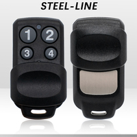 Télécommande de remplacement pour ouvre-porte de garage sectionnel Steel-Line ZT-07 SD800, 433,92 MHz, code roulant, avec porte-clés