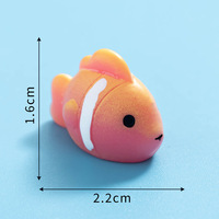 Figurines en résine de mini-animaux marins de bonne qualité, décorations miniatures d'aquarium, poissons DIY pour micro-jardin féerique, Pâques