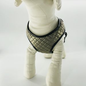 Nach Maß Quilten Naht XM-3211-XM-3213 Regelmäßige Firma Haustier Weichen Hund <span class=keywords><strong>Harness</strong></span> Mit Licht Braun Farbe - Product Image 6