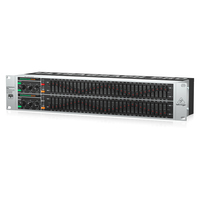 Analyseur audio professionnel Behringer FBQ3102HD Ultragraph, équipement de studio musical, égaliseur graphique stéréo pour le direct et le studio