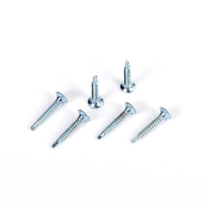 Tornillos para paneles de yeso Chunhai Standard Parts, con cabeza Phillips avellanada, autorroscantes, de fosforo negro, para uso en placas de yeso. - Product Image 2