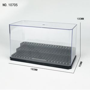 Caja de Exhibición Acrílica Transparente BLOCKMOC 10705, Tamaño Clásico para Bloques de Construcción y Figuras, Desarrollo de la Inteligencia Infantil, Edades 6+ - Product Image 3
