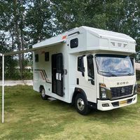 Автодом Sinotruck HOWO с жесткой крышей и подъемным механизмом, для бездорожья, с теплоизолированной крышей, для кемпинга в дикой природе, производство Китай, ISO CCC