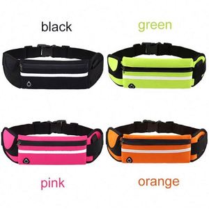 Riñonera Deportiva para Correr y Hacer Ejercicio al Aire Libre, Impermeable, con Cinturón para Teléfono, Riñonera Deportiva Elástica - Product Image 6