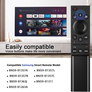 Télécommande vocale de remplacement BN59-01357F <span class=keywords><strong>2021</strong></span> pour téléviseur intelligent <span class=keywords><strong>Samsung</strong></span> Bluetooth The Frame QLED 4K <span class=keywords><strong>8K</strong></span> - Product Image 4