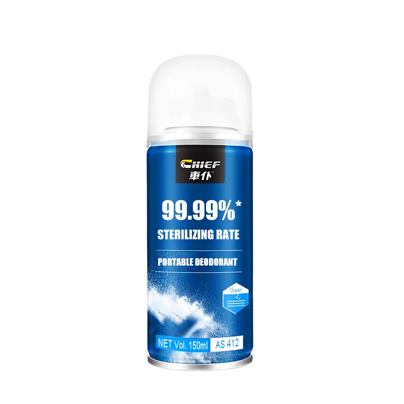 CHIEF Marke Schlussverkauf Sterilisation Deodorisierung Auto-Klimaanlage Ozean-Geruch-Deodorant Sprühflasche