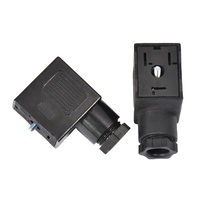 Équivalent à l'étanchéité IP67/ip68 DIN 43650/EN175301 AC/DC Femelle Mâle Industriel Type A/B/C Connecteur de vanne solénoïde électrique