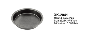 DF DF EDS XK-2043 Molde Redondo para Pastel, Bandeja Redonda para Hornear Pan con Revestimiento de Acero al Carbono, Molde para Hornear en Horno con Asa, Molde Redondo para Tartas - Product Image 4