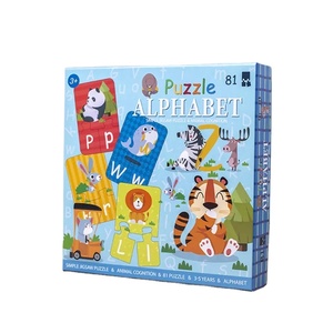 <span class=keywords><strong>Puzzle</strong></span> animale in legno 26 lettere dell'alfabeto giocattoli educativi per l'apprendimento del bambino cognitivo per bambini ragazzi ragazze - Product Image 1