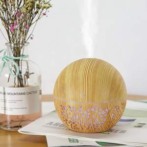 Diffuseur d'arômes en bois, humidificateur USB, petit diffuseur d'huiles essentielles pour la maison, capacité inférieure à 0,5L - Product Image 3