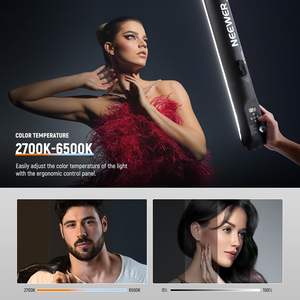 35.5 אור צינור כף יד צינור אור "/90 ס" מ, דו צבע נייד נייד מתנפחים tpu תאורה, 2700-6500k 1300lux 12 - Product Image 4