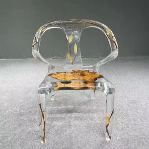 Buen precio de fábrica, nuevos productos populares, comedor moderno, resina epoxi, madera maciza, río, restaurante, diseño europeo, muebles para el hogar - Product Image 1