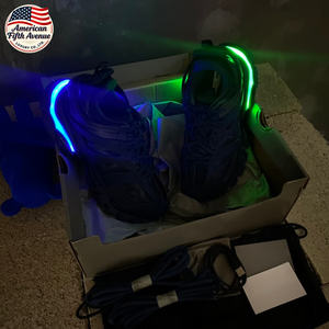 Tenis Deportivos Track 3.0 con LED, Parte Superior de Malla, Ligeros, Transpirables, para Correr, para Hombre y Mujer, Zapatos Casuales, Estilo Balenciaga - Product Image 3