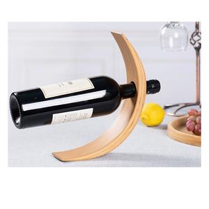 بيع بالجملة من المصنع الأكثر مبيعًا حامل عرض نبيذ طاولات معلق معلق رف حامل منحني - Product Image 5