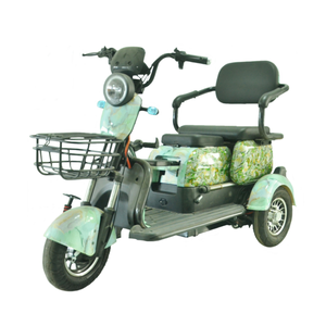 Triciclo Eléctrico <span class=keywords><strong>con</strong></span> Pantalla Digital, 500W, Neumático Antipinchazos 300-8, Freno de Tambor Delantero y Trasero, Controlador 12T, <span class=keywords><strong>Silla</strong></span> para Bebé - Product Image 2