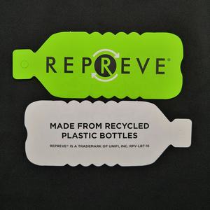 Непрерывная переработанная Повседневная футболка, переработанный полиэстер, переработанный хлопок, переработанная нейлоновая ткань - Product Image 3