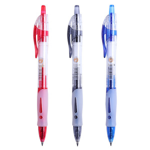 Bolígrafo de pulsador M&G de 0.5 mm, de plástico, para uso en oficina y escuela, con tinta azul, negra y roja - Product Image 5