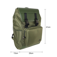 Nouveau Sac à Dos Homme Tendance en Cordura Imperméable Écologique avec Port USB, Bretelles Courbes, Fermeture Éclair et Compartiment Intérieur Portable