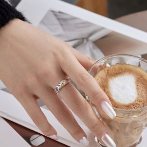Bague de promesse et d'engagement Dylam Fashion Design en argent sterling 925 inaltérable avec zircone colorée 5A pour femme, idéale au quotidien - Product Image 4