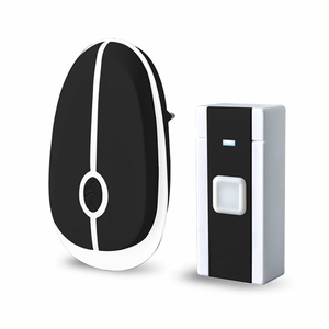 Enchufe de <span class=keywords><strong>campana</strong></span> impermeable de timbre inalámbrico digital 120m  melódico de control remoto doméstico timbre - Product Image 3