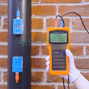 Trung Quốc biến khu vực cầm tay pin Powered siêu âm kẹp-on đo lưu lượng nước - Product Image 5