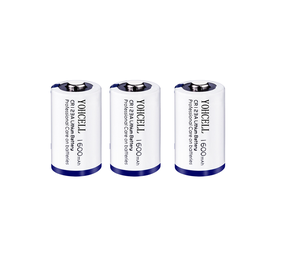 YOHCELLリチウム<span class=keywords><strong>CR123A</strong></span>バッテリー3V 1600mAh充電式リチウム金属電池カメラと懐中電灯用10年の保存寿命 - Product Image 5