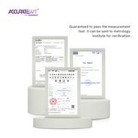 Juego de Pesas de Calibración de Precisión OIML E2 de 1 mg a 200 g para Balanza Analítica, Acero Inoxidable 316, Certificado 17025, Certificado Opcional