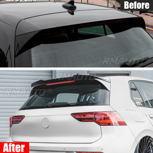 Alerón Trasero de Techo para Coche, Aspecto Negro/Carbono, para Volkswagen MK8 Golf 8 Pro Rline 2021, Alerón Trasero para Maletero, Estilo Deportivo - Product Image 4