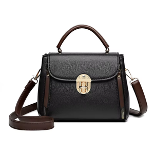 Soft Leather Texture Bag for Women New Simple and Versatile Mother Handbag Large Capacity Shoulder Crossbody Bags - Product Image 5