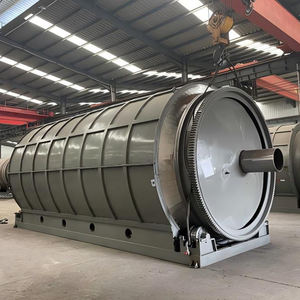 Máquina de Pirólisis de Plásticos Automática BNTET, Reactor Horizontal, Planta de Fabricación, Caja de Cambios Central, Motor que Convierte Plásticos en Combustible - Product Image 2