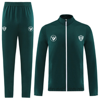 Conjunto Deportivo de Fútbol para Hombre, Camiseta de Manga Larga Transpirable de Secado Rápido, Chaqueta Deportiva de Alta Calidad al por Mayor