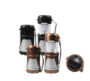 Linterna de Camping LED Multifuncional de Plástico ABS <span class=keywords><strong>con</strong></span> <span class=keywords><strong>Dinamo</strong></span> Solar, Luz Blanca Cálida, Portátil, Recargable y Plegable - Product Image 2