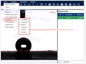 10 anni produttore WALTER angolo di contatto ottico tensiometri goniometri Tester - Product Image 6