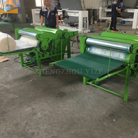 Machine de recyclage pour le déchiquetage et l'ouverture de petits textiles usagés, de chiffons, de laine, de fibres de polyester et de coton