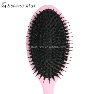 Private Label Bristle Boar Paddle Hair Extension <strong>Brush</strong> Custom Logo Wet ABS Paddle Wig Detangle <strong>Blowdry</strong> <strong>Brush</strong> for Women - Product Image 6