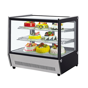 cake showcase bakery display cabinet Glass Refrigeration Equipment