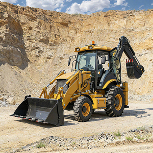 Envío Gratis, Retroexcavadora Nueva de 8 Toneladas con Motor EPA, Miniexcavadora Multifuncional con Ruedas, Retroexcavadora Compacta 4x4 en Oferta - Product Image 1