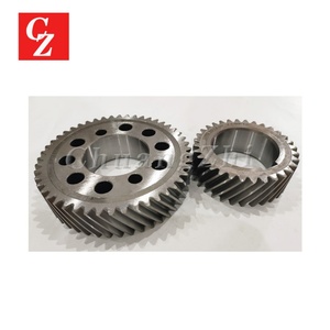 For Atlas Copco Screw Air Compressor Gearwheel 1092-1033-00 1092-1032-00 New Drive Shaft 1092103300 1092103200 Gear <b>Set</b> - Product Image 2