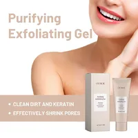 Gel exfoliant purifiant - Hydratant visage nettoyant en profondeur aux ingrédients biologiques à base de plantes